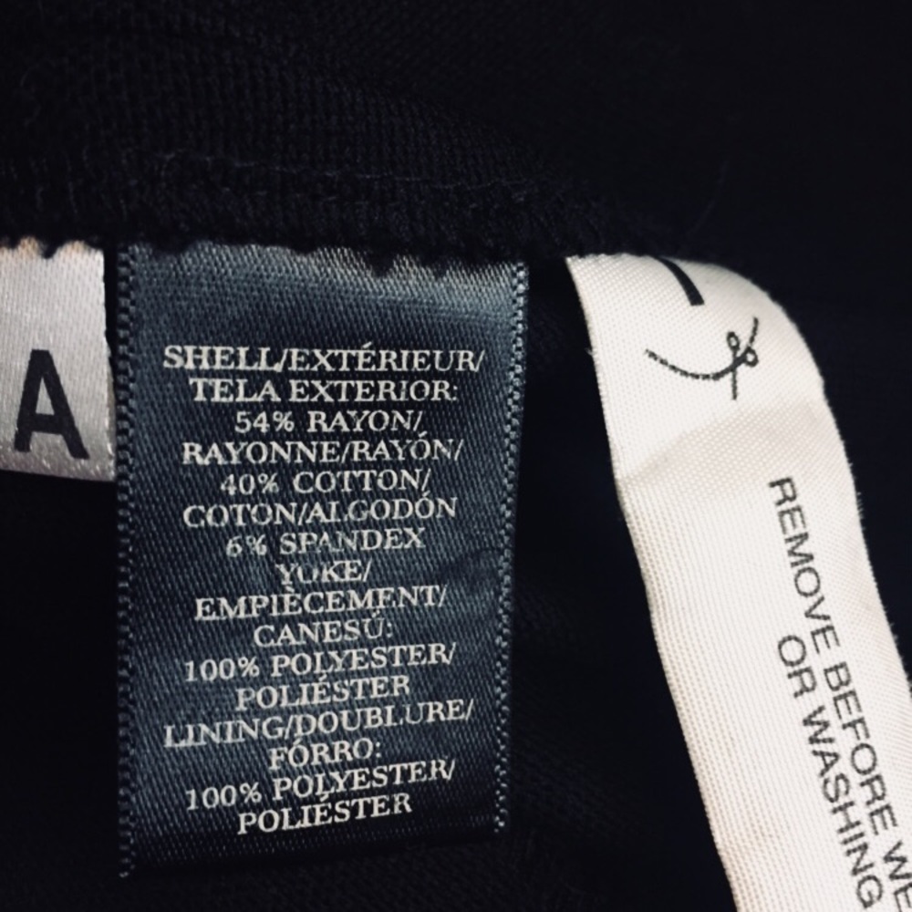 Ann Taylor like new  black dress - Picture 3 of 3